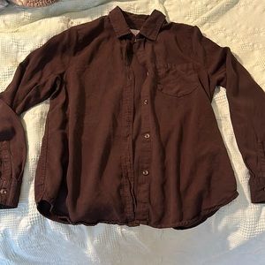 Dark Brown Button Down